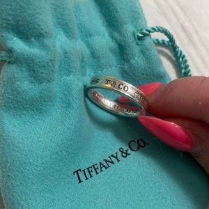 Tiffany & Co 1837 collection ring size 6.5 sterling silver